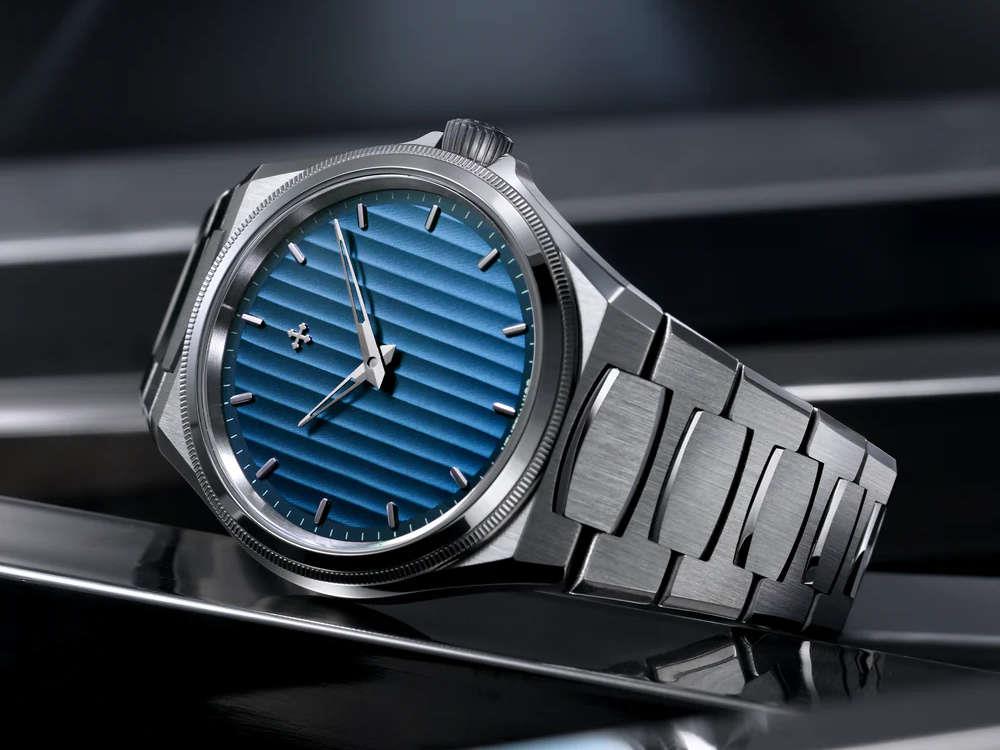 Reloj Automático Venezianico Arsenale, 40 mm, Azul, 6221502C