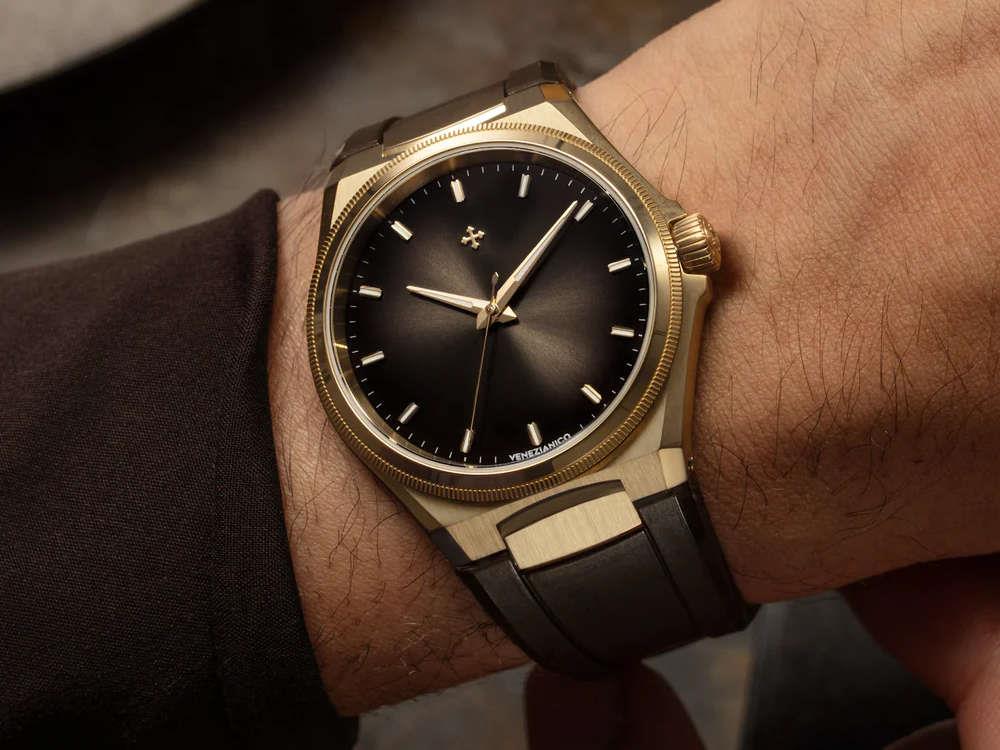 Reloj Automático Venezianico Arsenale Bronzo, 40 mm, Marrón, 6221555