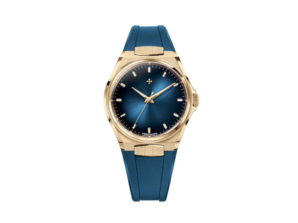 Reloj Automático Venezianico Arsenale Bronzo, Bronce, 40 mm, Azul, 6221556