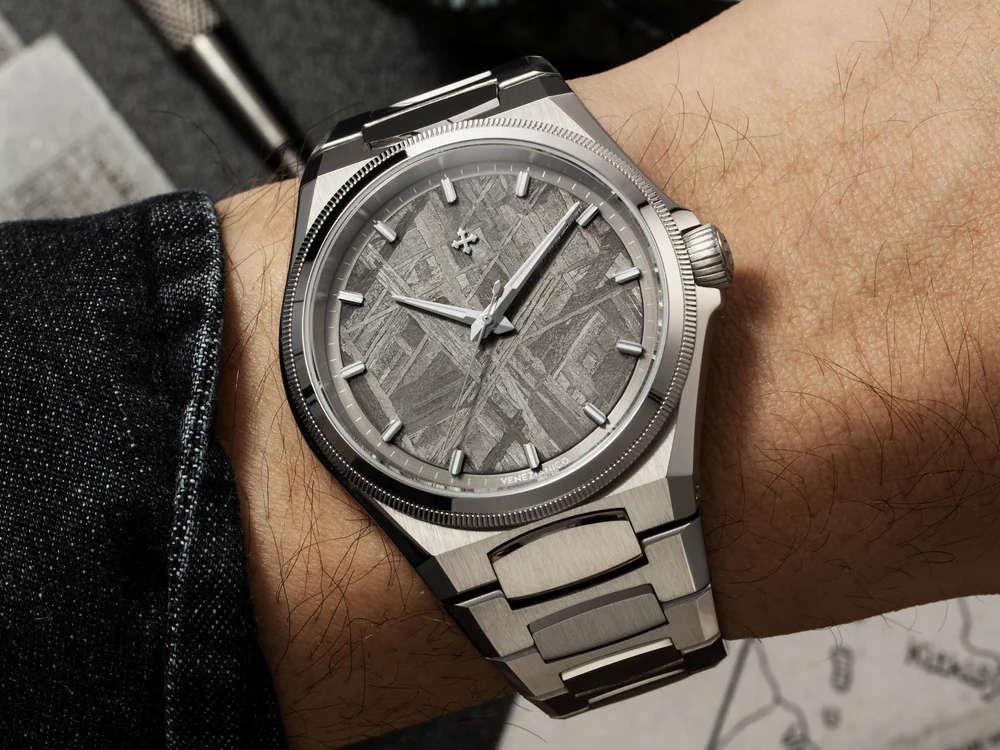 Reloj Automático Venezianico Arsenale Meteorite, 40 mm, Gris, 6221560C