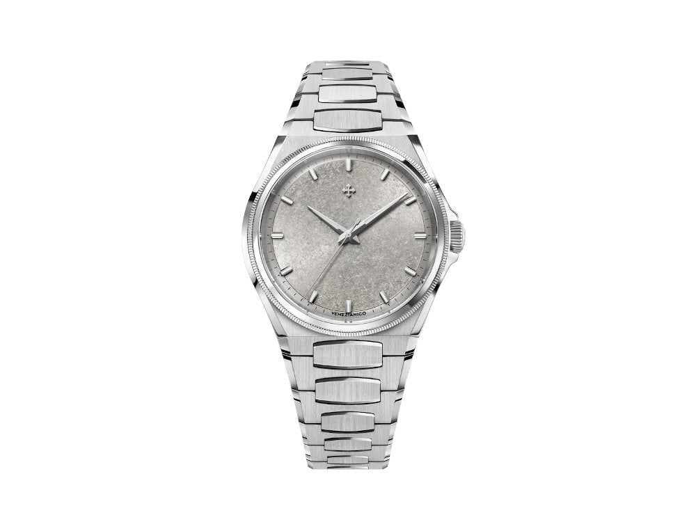 Reloj Automático Venezianico Arsenale Platino, 40 mm, Plata, 6221590C