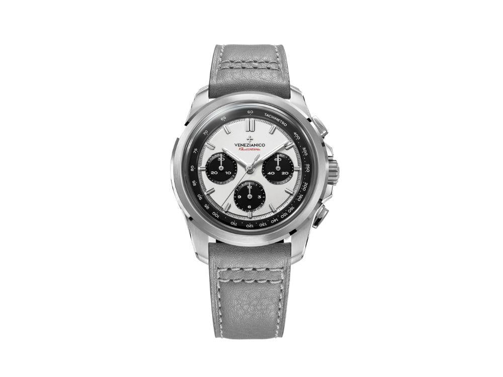 Reloj Automático Venezianico Bucintoro, 42 mm, Blanco, 8221510