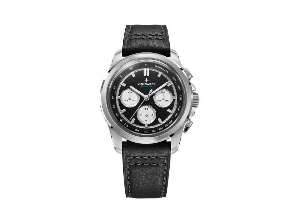 Reloj Automático Venezianico Bucintoro, 42 mm, Negro, 8221511