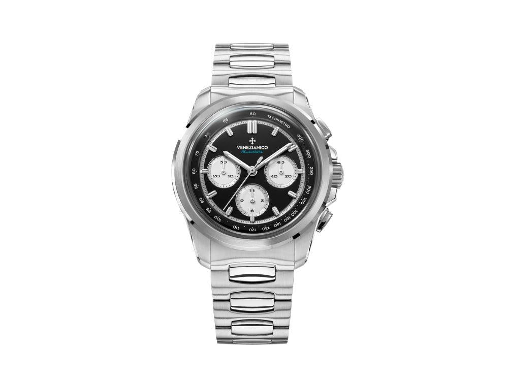 Reloj Automático Venezianico Bucintoro, 42 mm, Negro, 8221511C