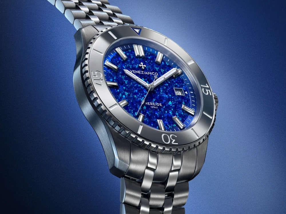 Reloj Automático Venezianico Nereide Opale Blu, 42 mm, Edición Limitada