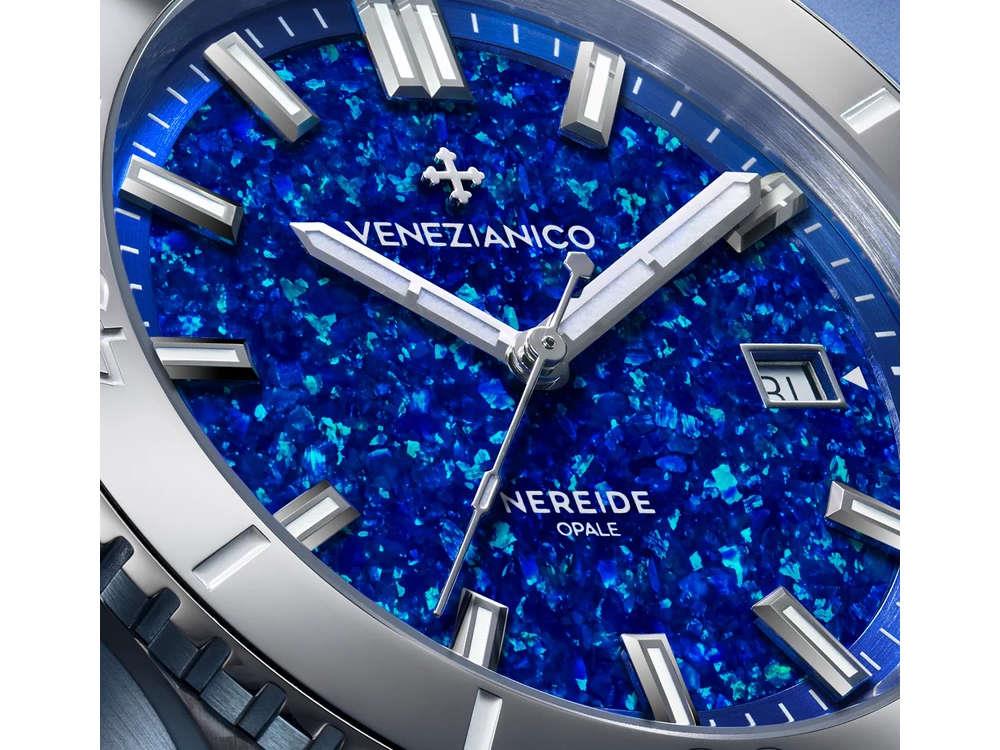Reloj Automático Venezianico Nereide Opale Blu, 42 mm, Edición Limitada