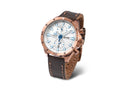 Reloj de Cuarzo Vostok Europe Almaz, PVD, Blanco, 47 mm, Crono, 6S11-320B676