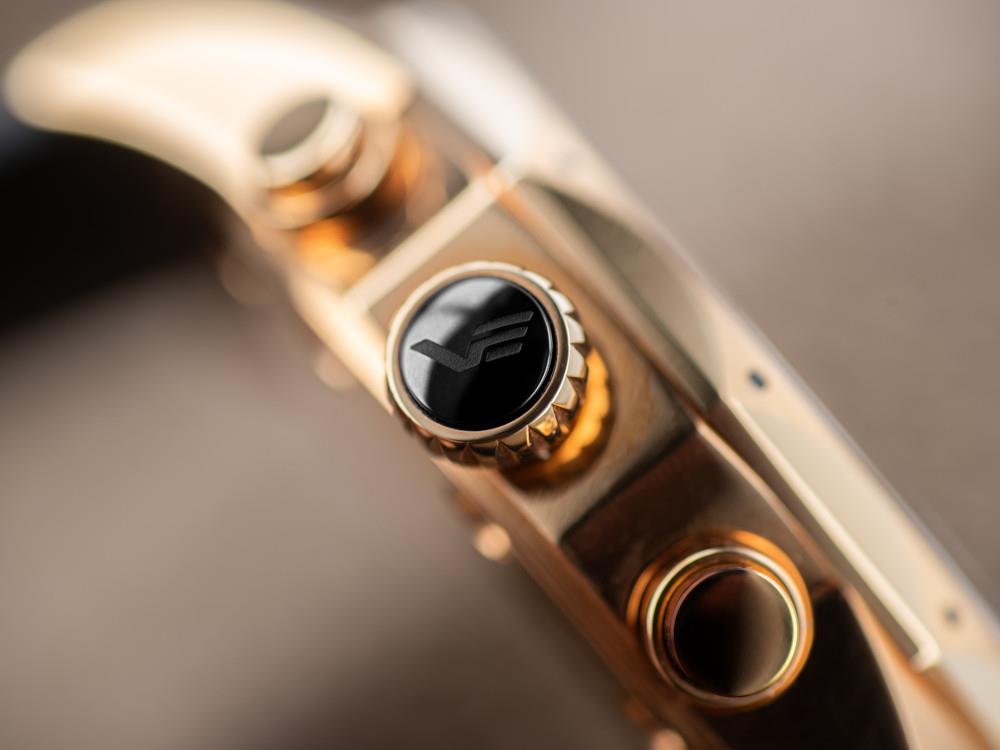 Reloj de Cuarzo Vostok Europe Vilnelė, Negro, 39 mm, JS20-125B751-L-BK