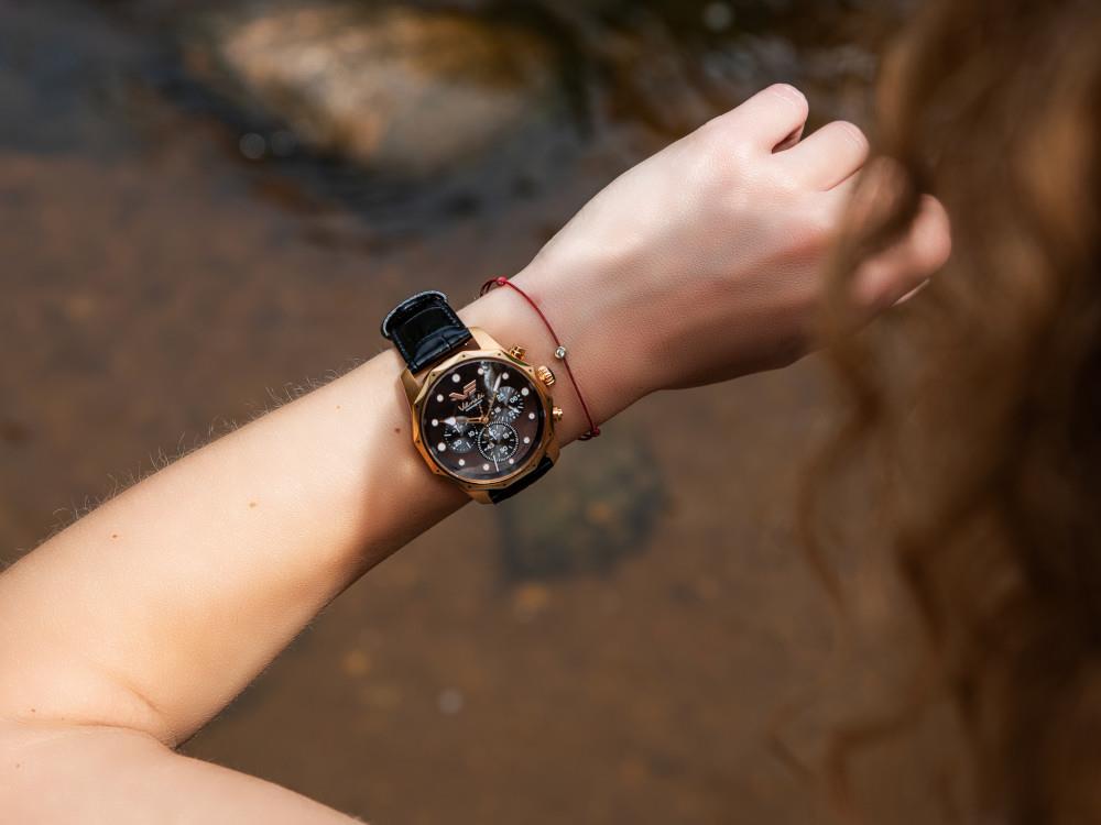 Reloj de Cuarzo Vostok Europe Vilnelė, Negro, 39 mm, JS20-125B751-L-BK