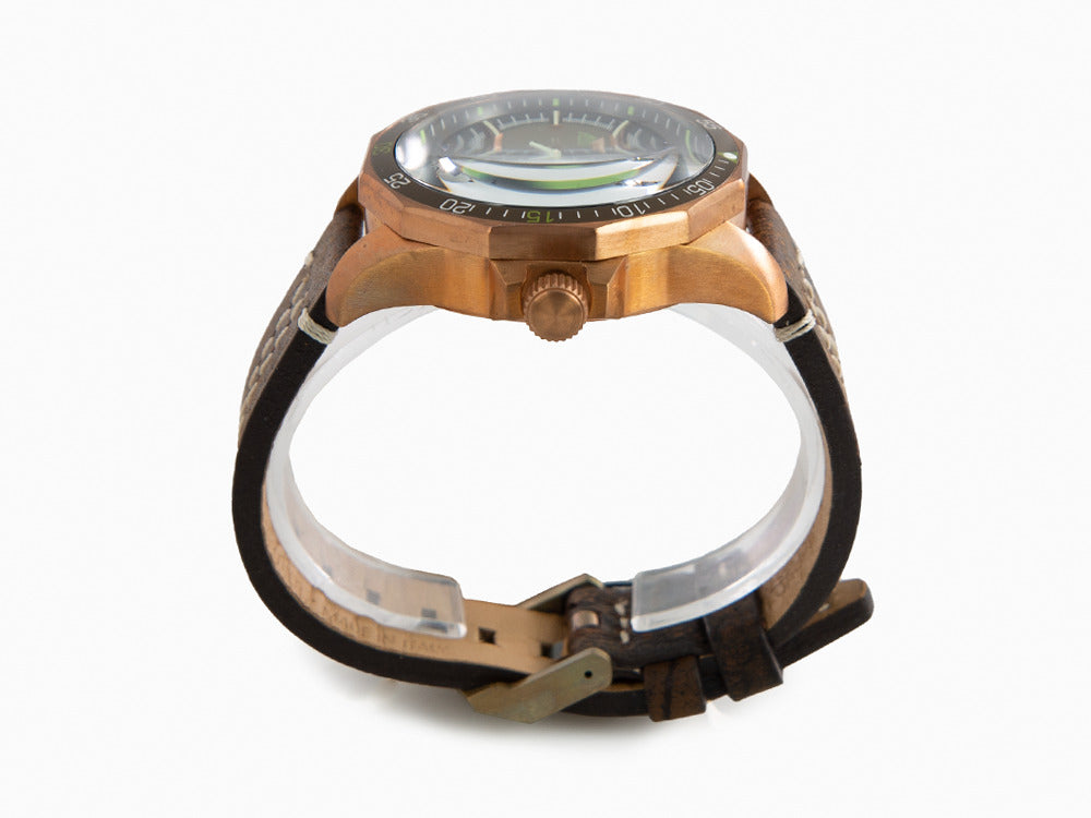 Reloj Automático Vostok Europe Rocket N-1, Bronce, Verde, 46mm, NE57-225O565