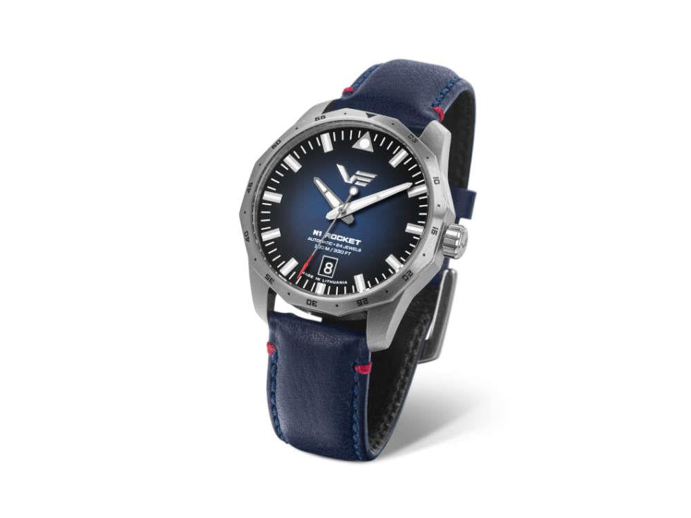 Reloj Automático Vostok Europe Rocket N1 Compact , Azul, 39 mm, NH35-125A748