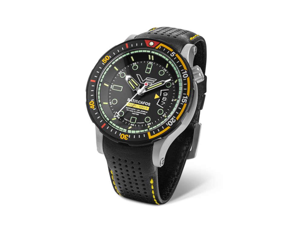 Reloj Automático Vostok Europe Batiscafos, Negro, mm, NH35