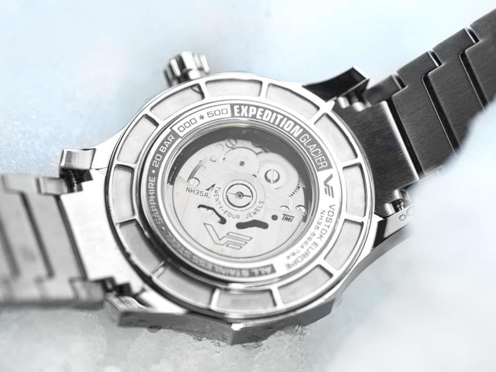 Reloj Automático Vostok Europe Expedition Glacier Edición Limitada, NH35-592A784