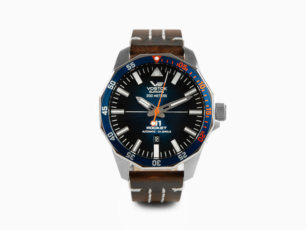Reloj Automático Vostok Europe Rocket N-1, Azul, 46 mm, NH35A-225A615-L-BR