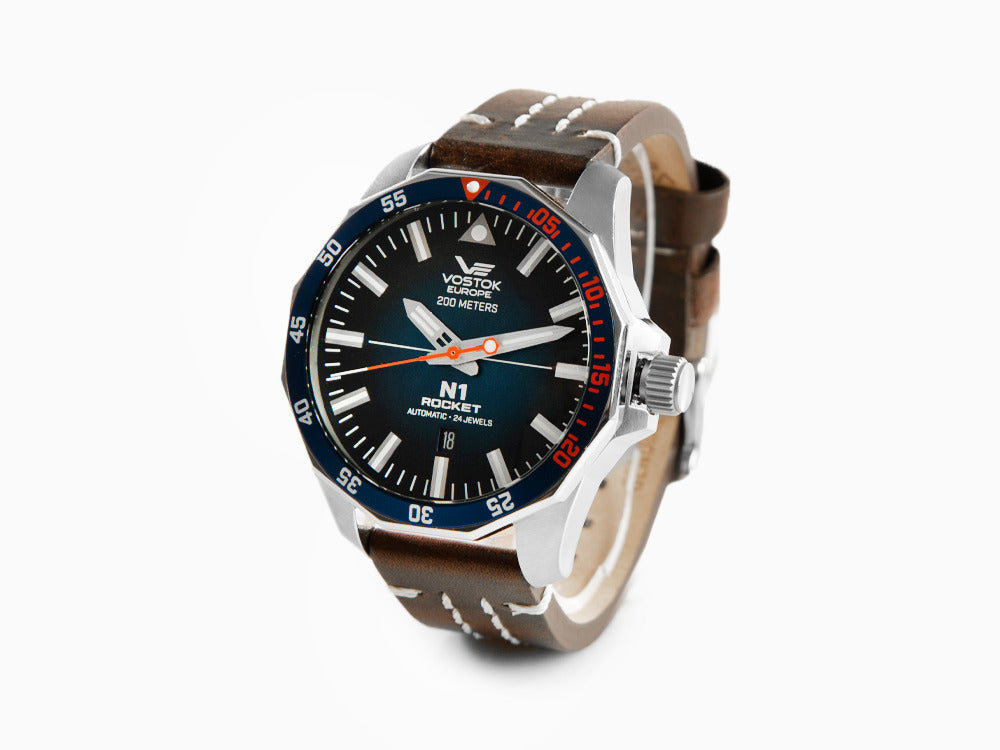 Reloj Automático Vostok Europe Rocket N-1, Azul, 46 mm, NH35A-225A615-L-BR