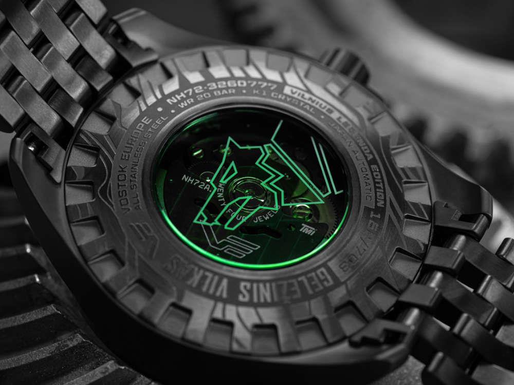 Reloj Automático Vostok Europe Iron Wolf, NH72-326D777
