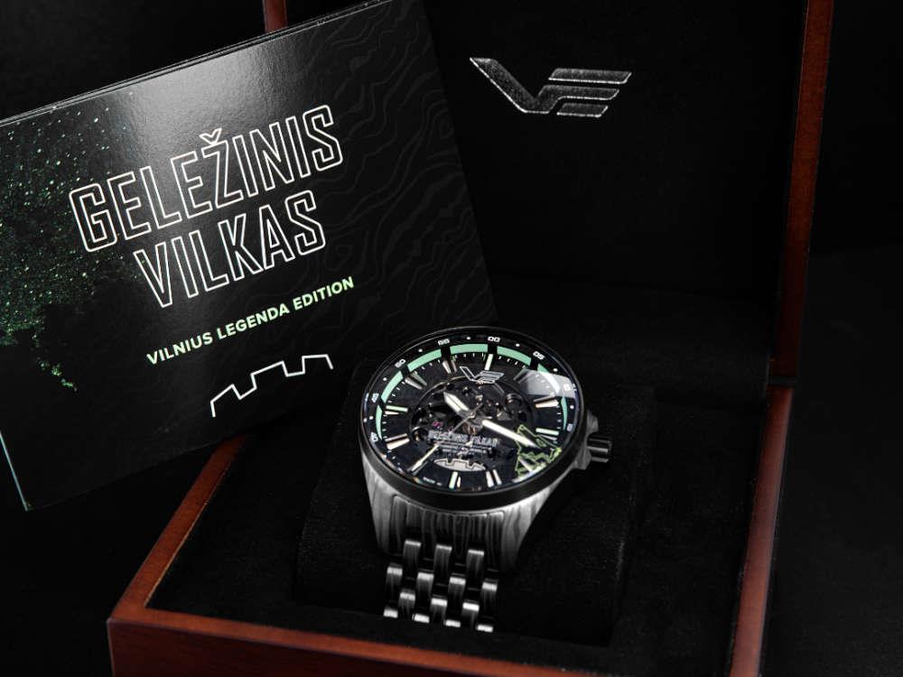 Reloj Automático Vostok Europe Iron Wolf, NH72-326D777