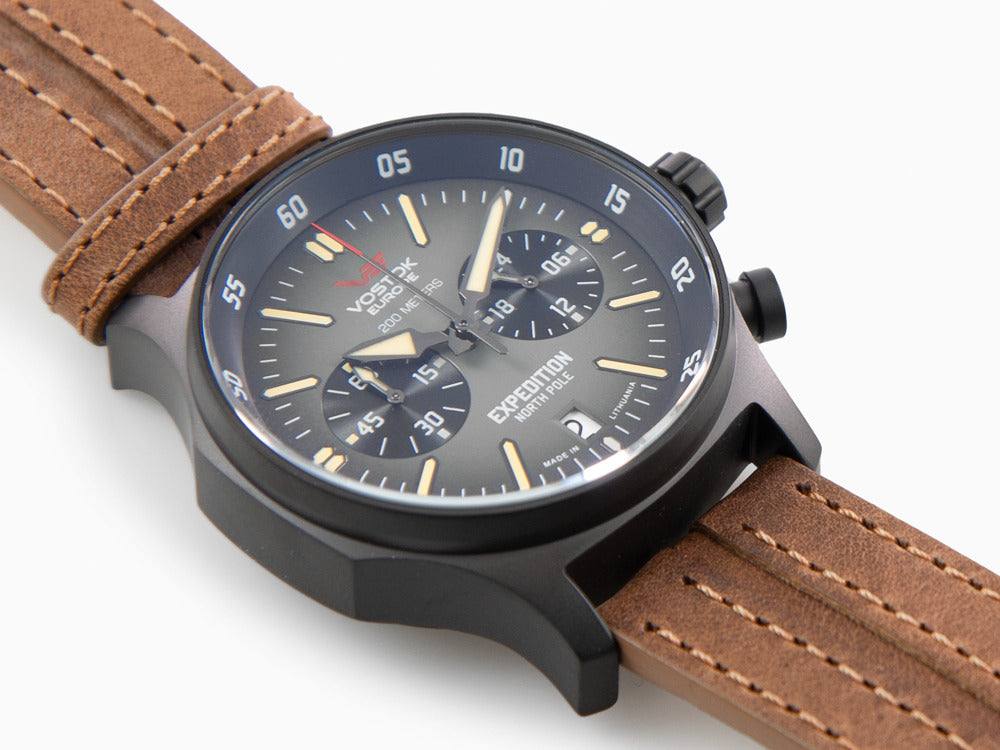 Reloj de Cuarzo Vostok Europe Expedition North Pole, 43 mm, Crono, VK64-592C558