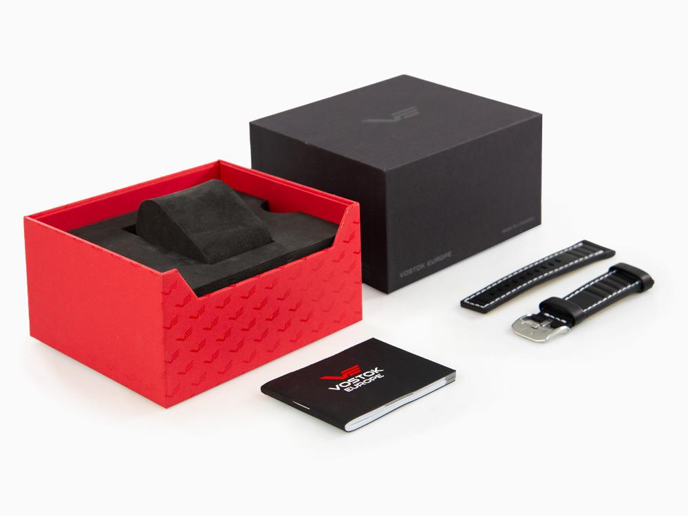 Reloj de Cuarzo Vostok Europe Systema Periodicum Azufre, LE, VK67-650E725-L-BK