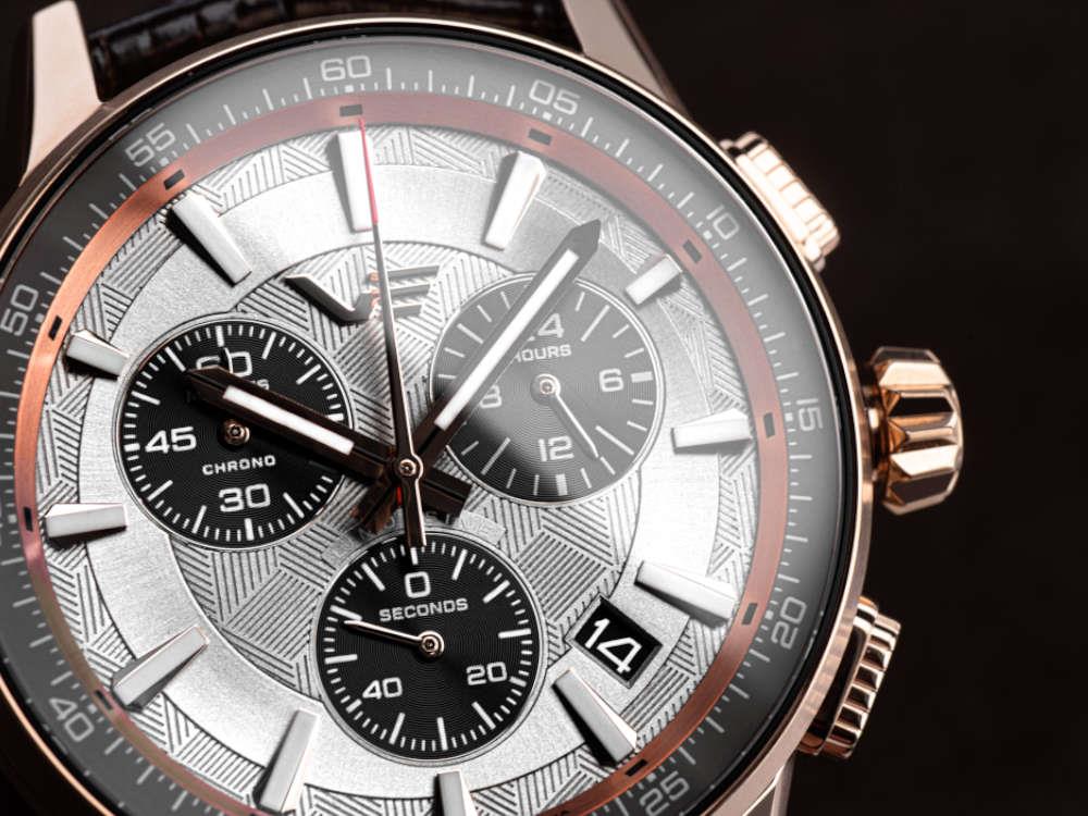 Reloj de Cuarzo Vostok Europe Limousine Grand Chronograph LE, VK68-561B785