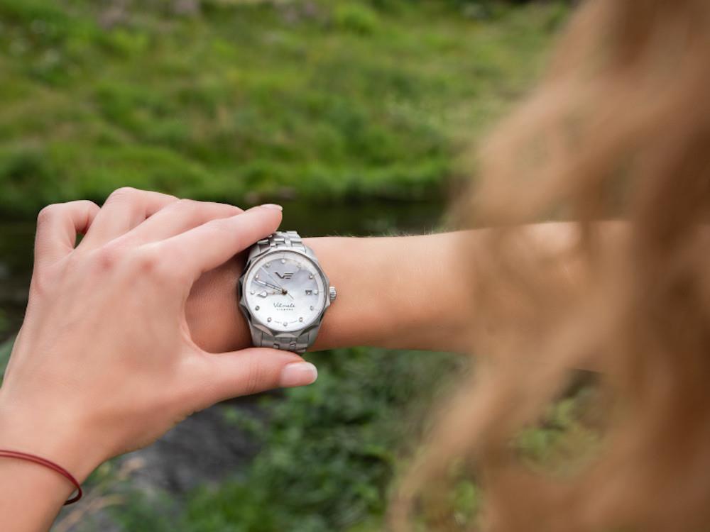 Reloj de Cuarzo Vostok Europe Vilnelė Diamond, 39 mm, VS42-125A755-L-BL