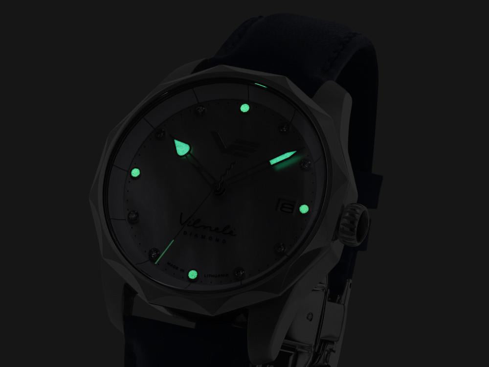 Reloj de Cuarzo Vostok Europe Vilnelė Diamond, 39 mm, VS42-125A755-L-BL