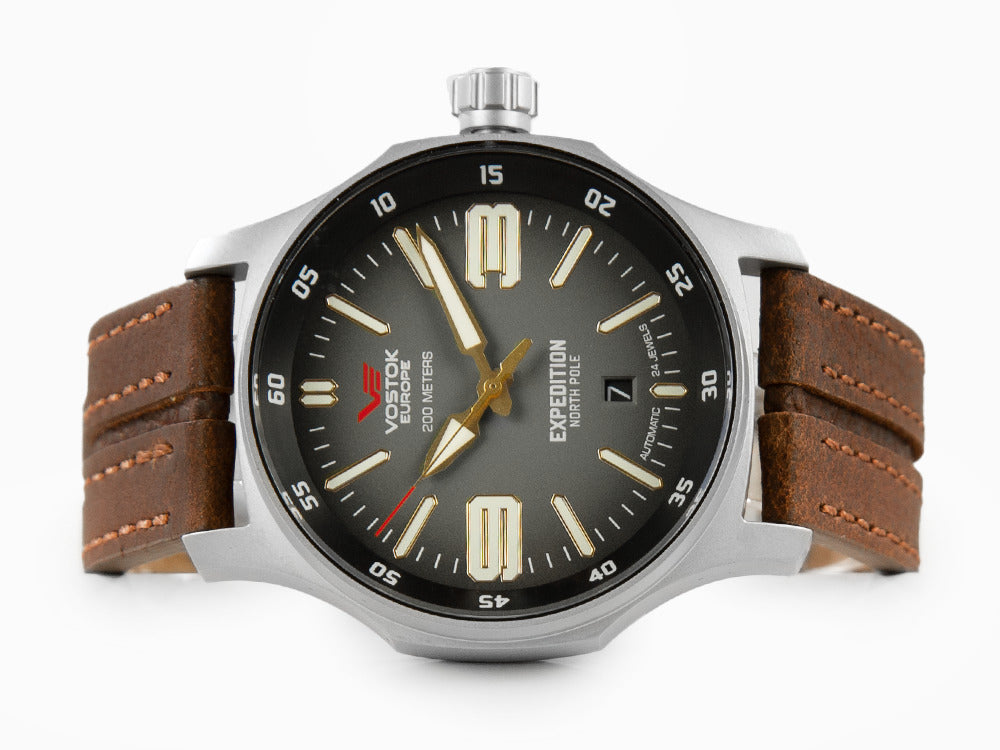 Reloj Automático Vostok Europe Expedition North Pole, Negro, 43mm, YN55-592A555
