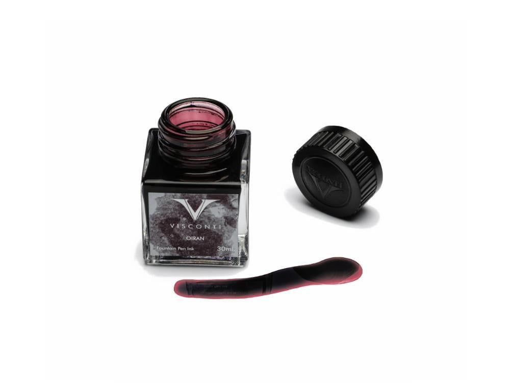 Tintero Visconti Oiran, 30ml, Rojo, Cristal, INKVG-30ML62
