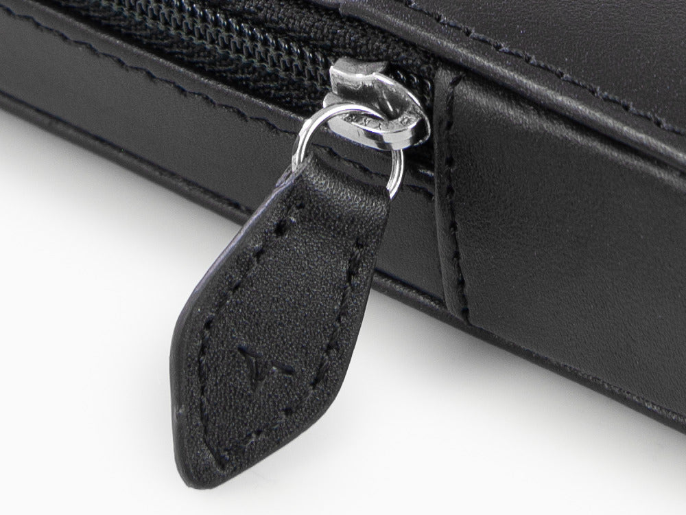 Estuche Visconti Accesorios, Piel, Rígido, 3 Artículos, Negro, KL40-03