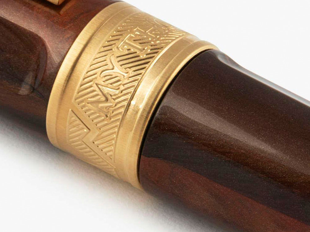 Bolígrafo Visconti Mirage Mythos Apollo, Resina, Marrón, KP07-08-BP