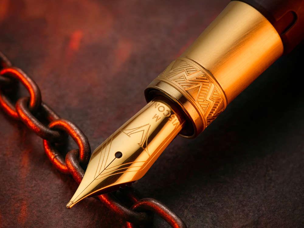 Pluma Estilográfica Visconti Mirage Mythos Hades, KP07-22-FP