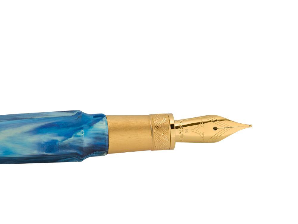 Pluma Estilográfica Visconti Mirage Mythos Odysseus, Azul, KP07-23-FP
