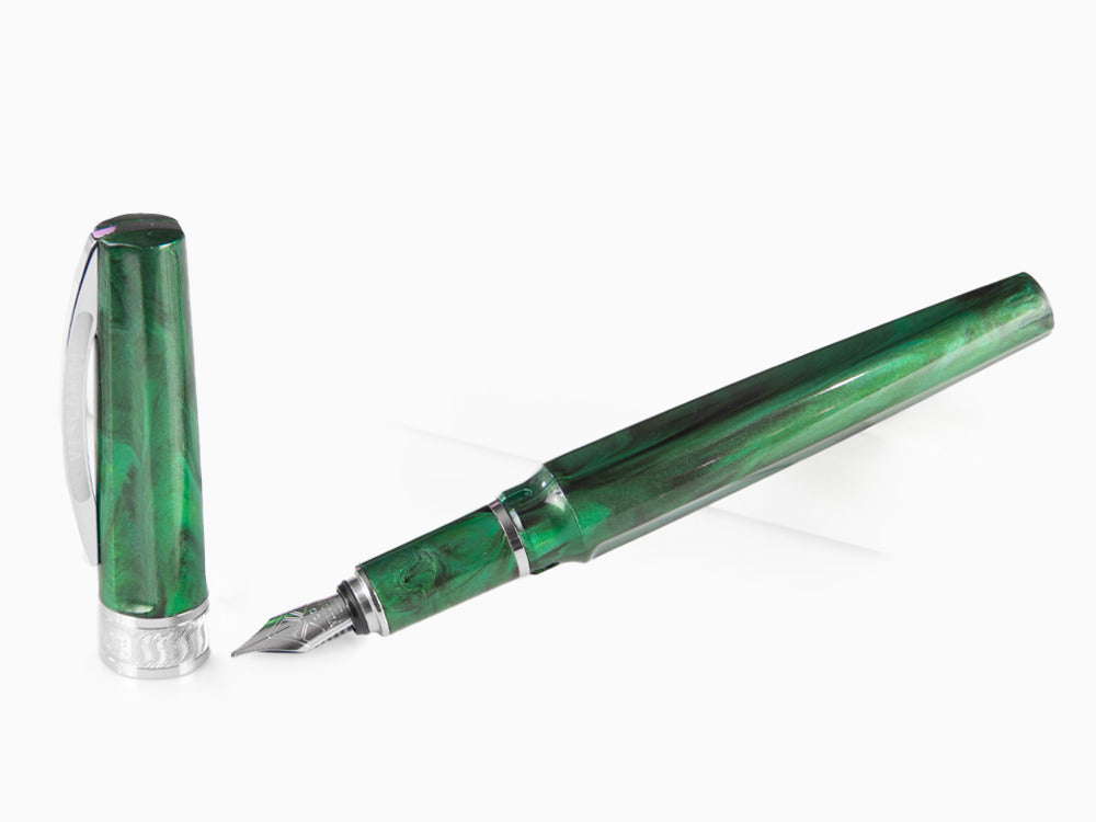 Estilográfica Visconti Mirage Emerald, Resina inyectada, KP09-05-FP
