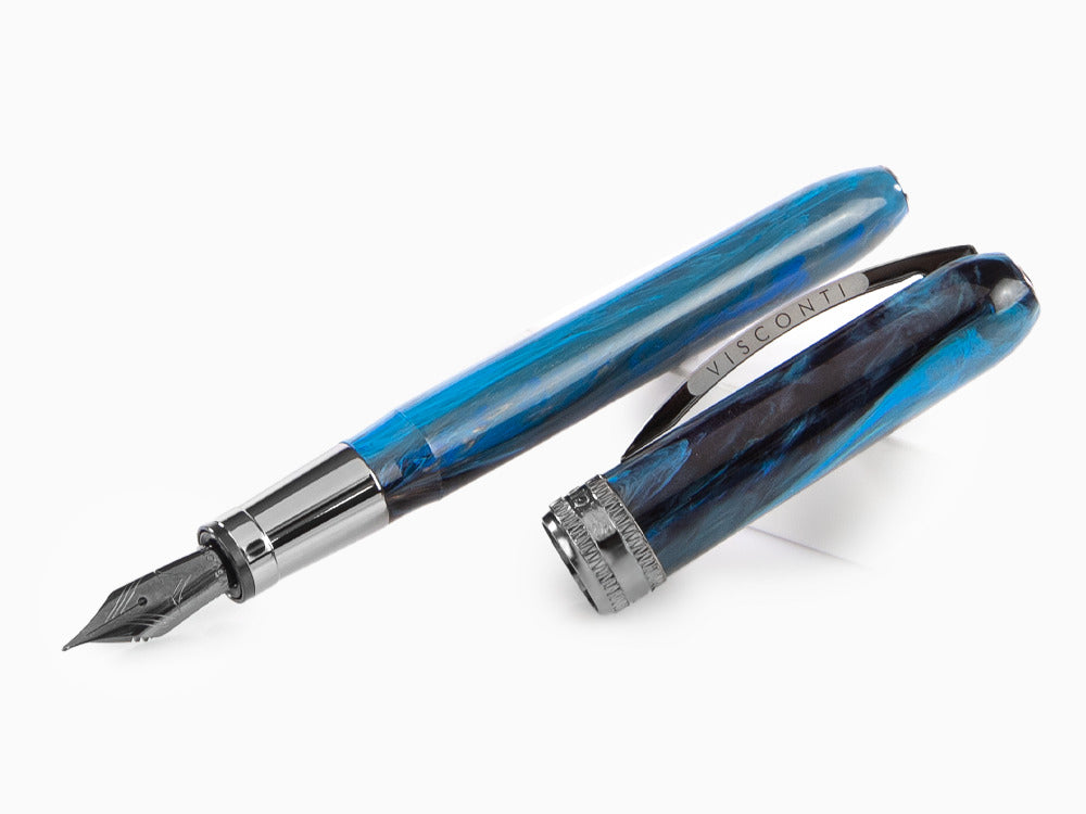Pluma Estilográfica Visconti Rembrandt-S Blue, Resina, Azul, KP10-26-FP
