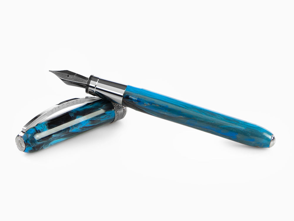 Pluma Estilográfica Visconti Rembrandt-S Blue, Resina, Azul, KP10-26-FP