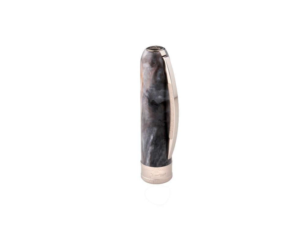 Roller Visconti Comedia Purgatorio, Resina Acrílica, Gris, Paladio, KP10-50-RB