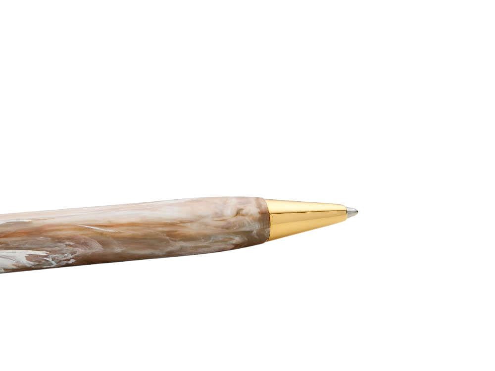 Bolígrafo Visconti Comedia Virgilio, Resina Acrílica, Rosa, PVD Oro, KP10-53-BP
