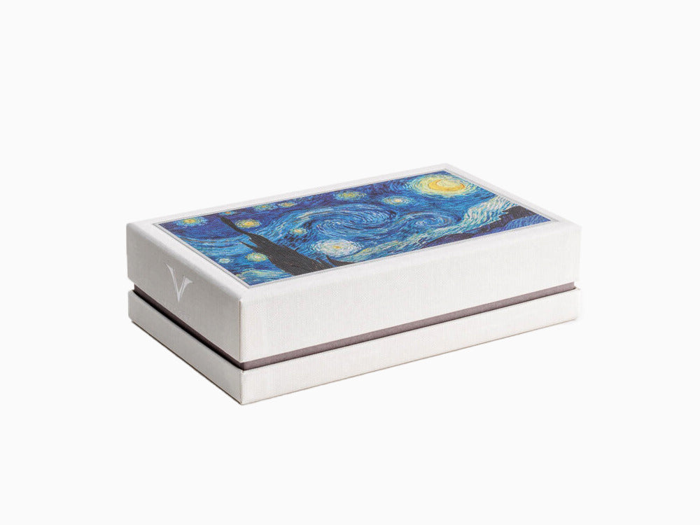 Roller Visconti Van Gogh Noche Estrellada, Resina, Paladio, Azul KP12-04-RB
