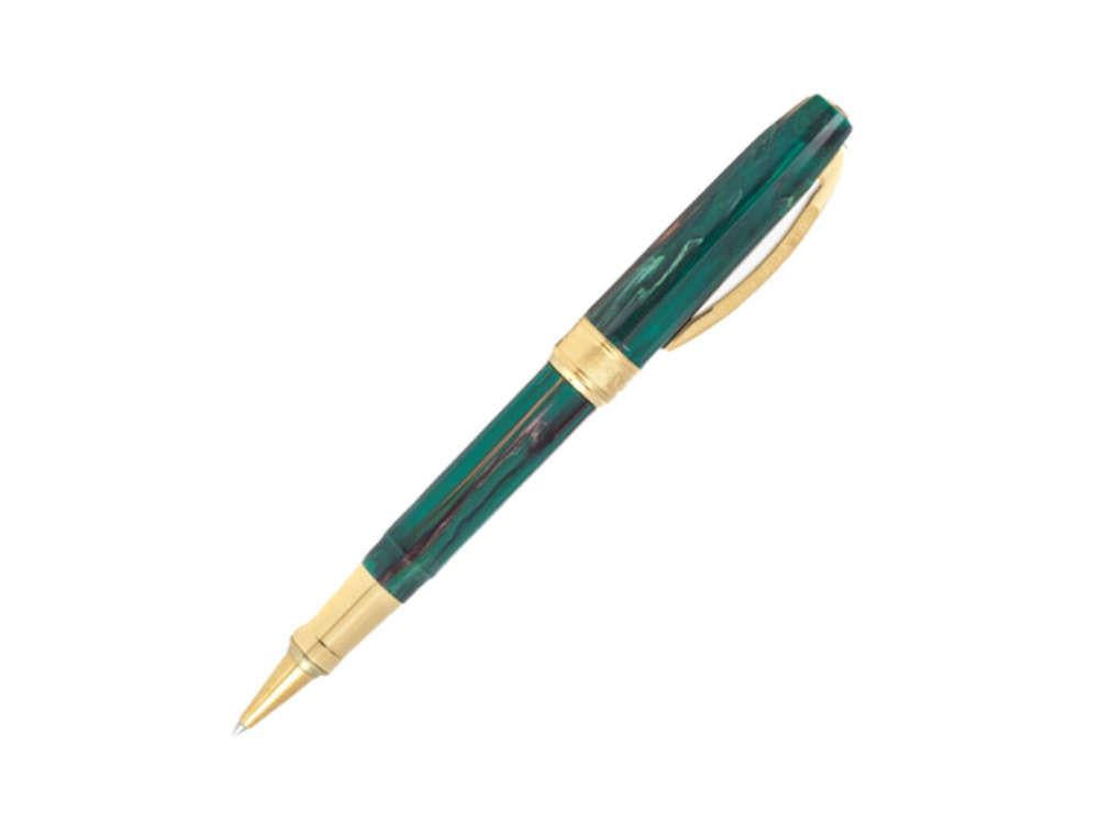 Set Roller Visconti Van Gogh The Novel Reader, PVD Oro, Verde, KP12-20-RB