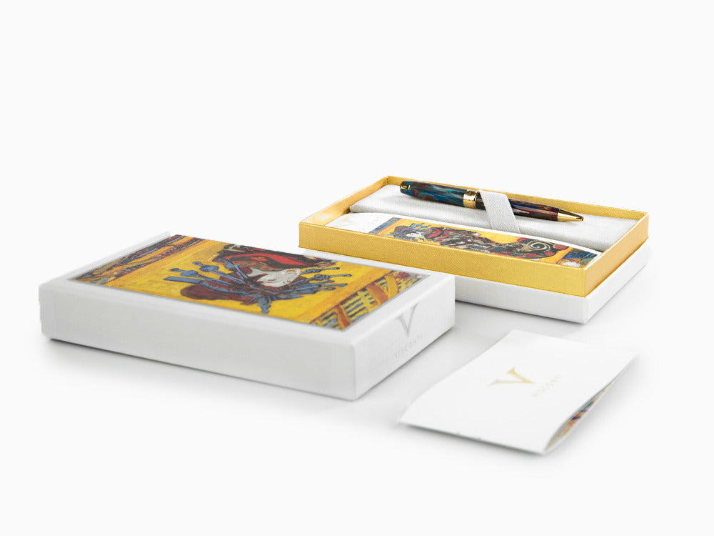 Set Bolígrafo Visconti Van Gogh Oiran, Resina Acrílica, Violeta, KP12-22-BP