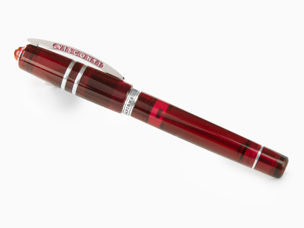 Pluma Estilográfica Visconti Homo Sapiens Demo Stones Ruby, KP15-17-FP