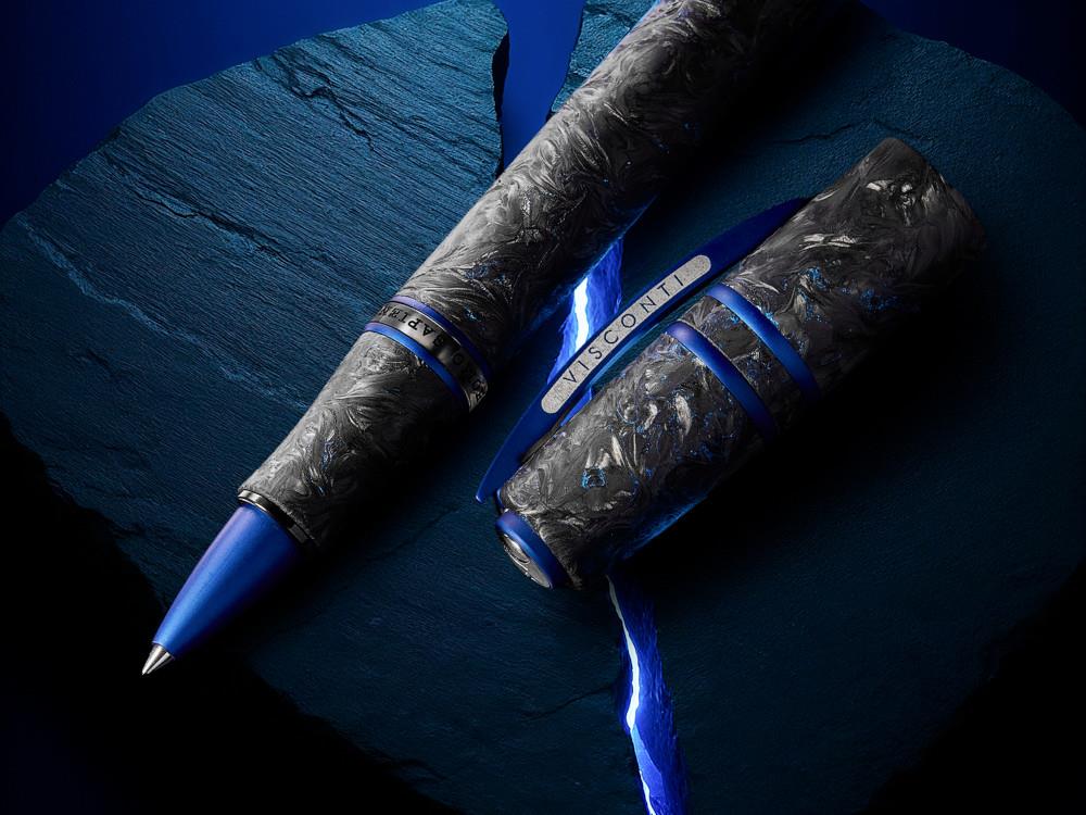 Roller Visconti HS Carbon Abyssus, Negro, Edición Limitada, KP15-46-RB