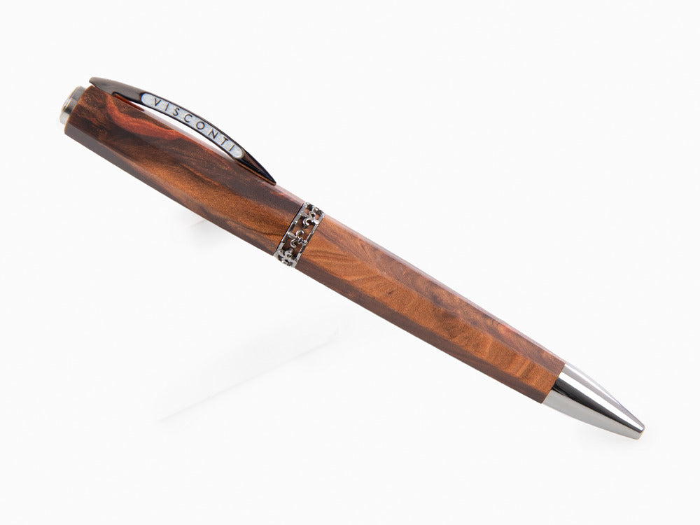 Bolígrafo Visconti Medici, Acrosilk, Adornos en rutenio, KP17-40-01-BP