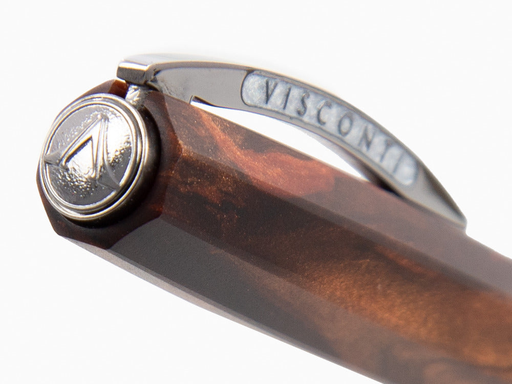 Bolígrafo Visconti Medici, Acrosilk, Adornos en rutenio, KP17-40-01-BP