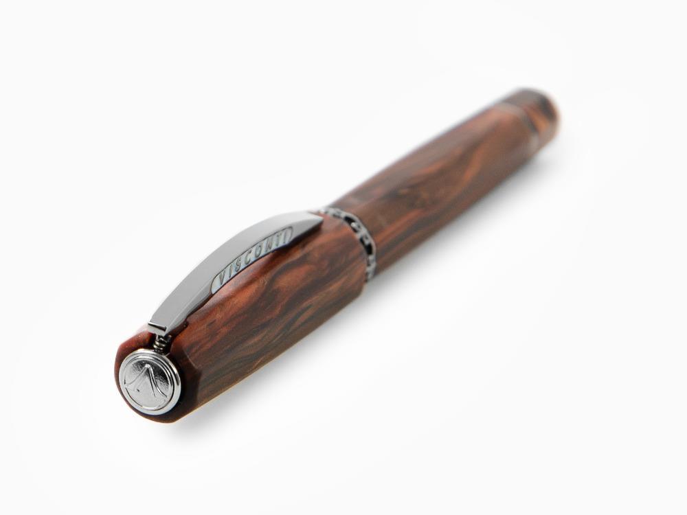 Pluma Estilográfica Visconti Medici, Acrosilk, Rutenio, KP17-40-01-FP