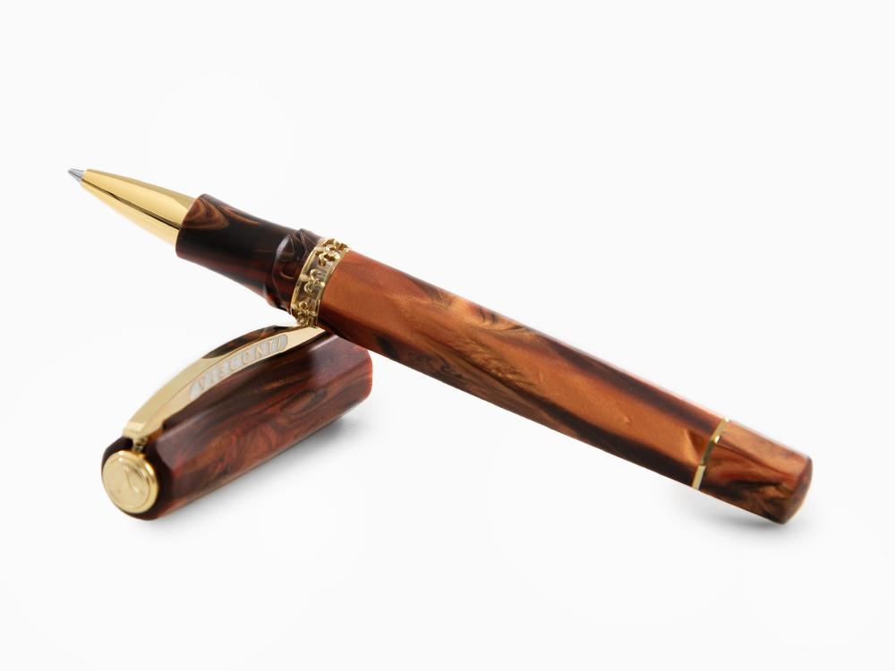 Roller Visconti Medici, Resina, PVD Oro, KP17-40-02-RB