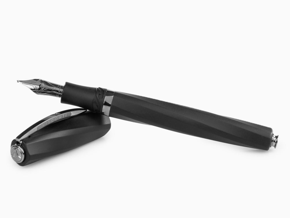 Pluma Estilográfica Visconti Divina Matte, Resina, Negro, KP18-09-FP