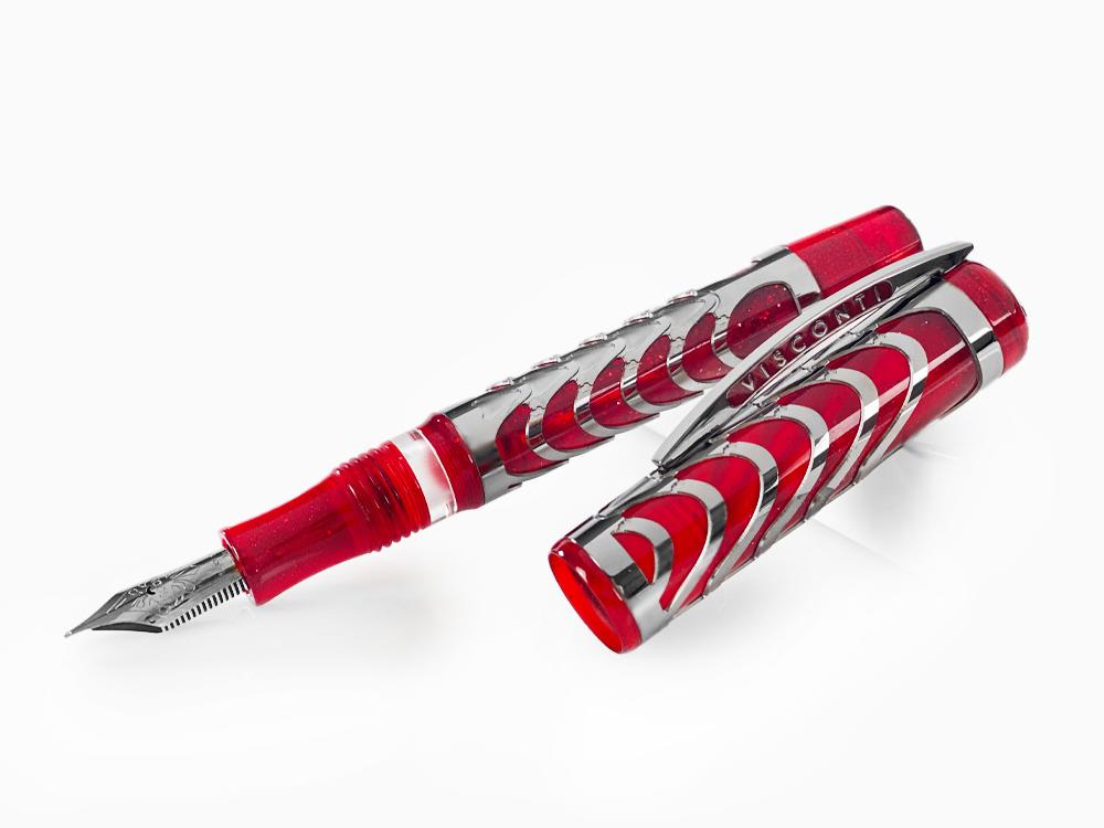 Pluma Estilográfica Visconti Skeleton, Edición Limitada, KP43-01-FP