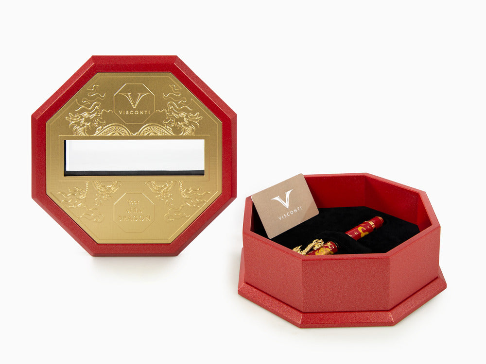 Estilográfica Visconti Year of the Dragon, Edición Limitada, KP48-01-FP