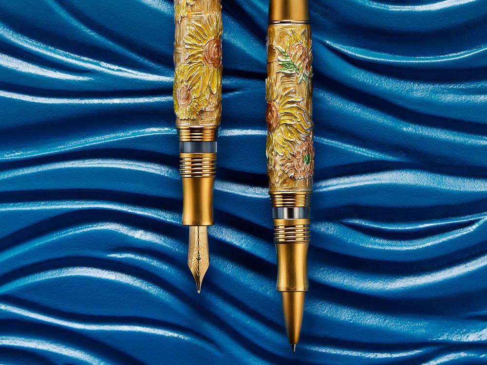 Roller Visconti Dreaming Sunflower, Dorado, Edición Limitada, KP61-02-RB